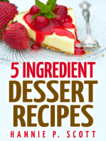 5 Ingredient Dessert Recipes