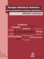 Terapia individual sistémica con la participación de los familiares significativos: Cuando vuelan los cormoranes