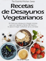 Recetas de Desayunos Vegetarianos