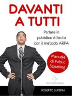 Davanti a Tutti, manuale di Public Speaking