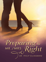 Preparing for Mr./Mrs. Right