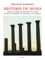 Historia de Roma. Libro III: Desde la reunión de Italia hasta la sumisión de Cartago y de Grecia