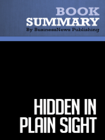 Summary: Hidden in Plain Sight: Review and Analysis of Joachimsthaler's Book