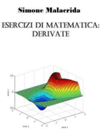 Esercizi di matematica: derivate