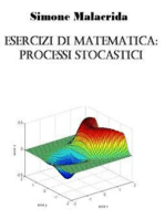 Esercizi di matematica: processi stocastici