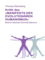 Kritik des Manifests des evolutionären Humanismus: Brief an Michael Schmidt-Salomon