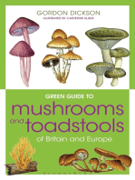 Green Guide to Mushrooms And Toadstools Of Britain And Europe