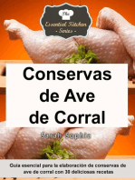 Conservas de Ave de Corral - Guía esencial para la elaboración de conservas de ave de corral con 30 deliciosas recetas