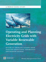 Operating and Planning Electricity Grids with Variable Renewable Generation: Review of Emerging Lessons from Selected Operational Experiences and Desktop Studies