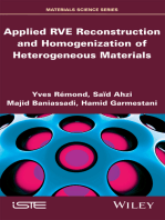 Applied RVE Reconstruction and Homogenization of Heterogeneous Materials