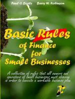 Basic Rules of Finance for Small Businesses