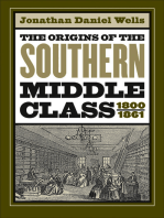 The Origins of the Southern Middle Class, 1800-1861