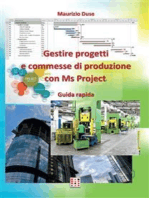 Gestire progetti e commesse di produzione con Ms Project