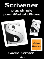 Scrivener plus simple pour iPad et iPhone: Collection pratique Guide Kermen, #3