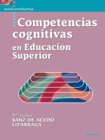 Competencias cognitivas en Educación Superior