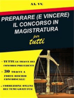 PREPARARE (E VINCERE) IL CONCORSO IN MAGISTRATURA per tutti