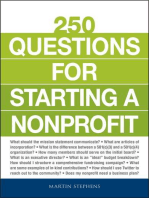 250 Questions for Starting a Nonprofit