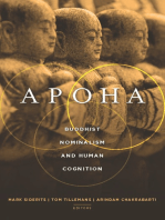 Apoha: Buddhist Nominalism and Human Cognition