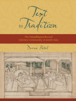 Text to Tradition: The  Naisadhiyacarita and Literary Community in South Asia