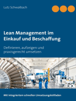 Lean Management im Einkauf und Beschaffung: Definieren, aufzeigen und praxisgerecht umsetzen