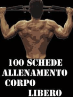 100 Schede Allenamento Corpo libero