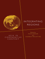 Integrating Regions: Asia in Comparative Context