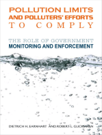 Pollution Limits and Polluters’ Efforts to Comply: The Role of Government Monitoring and Enforcement