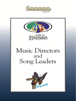 Music Directors and Song Leaders: The Emmaus Library Series