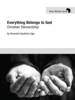 Everything Belongs to God: Christian Stewardship