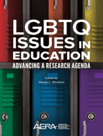 LGBTQ Issues in Education: Advancing a Research Agenda