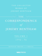 The Correspondence of Jeremy Bentham, Volume 1: 1752 to 1776