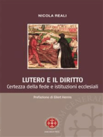 Lutero e il diritto: Certezza della fede e istituzioni ecclesiali