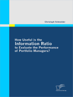 How Useful is the Information Ratio to Evaluate the Performance of Portfolio Managers?