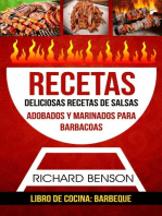 Recetas: Deliciosas Recetas de salsas, Adobados y Marinados para Barbacoas (Libro de cocina: Barbeque)