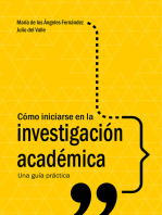 Cómo iniciarse en la investigación académica: Una guía práctica