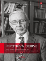 Împotriva derivei. Volum omagial Stelian Dumistrăcel '80. Cu 30 de scrisori ale omagiatului către revista „Timpul"