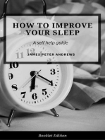 How to Improve Your Sleep: Self Help