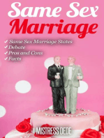 Same Sex Marriage