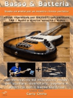 Basso & Batteria (Studio ed analisi per un incastro ritmico perfetto): eBook interattivo per BASSISTI con partiture/tab/video/audio