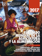 EL ESTADO MUNDIAL DE LA AGRICULTURA Y LA ALIMENTACION 2017. Aprovechar los sistemas alimentarios para lograr una transformación rural inclusive