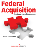 Federal Acquisition: Key Issues and Guidance