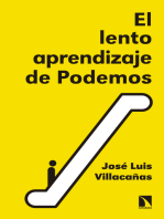 El lento aprendizaje de Podemos: Historia del presente