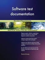 Software test documentation Standard Requirements