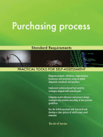 Purchasing process Standard Requirements