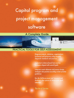 Capital program and project management software A Complete Guide