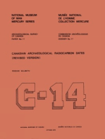 Canadian Archaeological Radiocarbon Dates