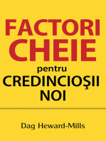 Factori Cheie Pentru Credincioşii Noi