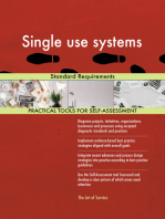 Single use systems Standard Requirements