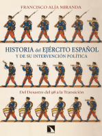 Historia del Ejército español y de su intervención política: Del Desastre del 98 a la Transición