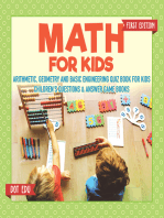 Math for Kids First Edition | Arithmetic, Geometry and Basic Engineering Quiz Book for Kids | Children's Questions & Answer Game Books